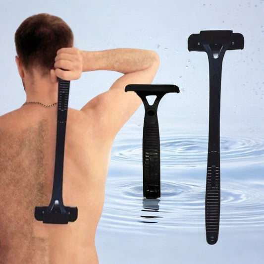 Annie’s Fashion Men’s Back Shaver – Extra Long Handle & Detachable Razor for Easy Back Hair Removal