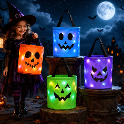 Annies-fashion – LED Halloween Candy Bucket Set