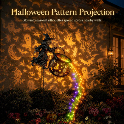 Annies-fashion – Halloween Witch Garden Light