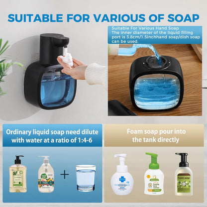 CleanWave – Touchless Foaming Soap Dispenser