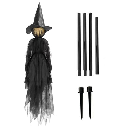 Annies-fashion – Lighted Halloween Witch Garden Stakes