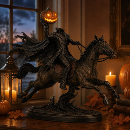 Annies-fashion – Headless Horseman Halloween Statue