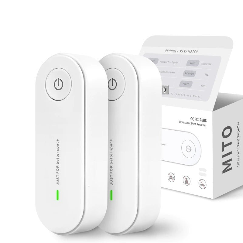 Annie Ultrasonic Pest Repeller Plug-In – Pack of 2 Indoor Mosquito & Insect Repellent Devices - Image 2