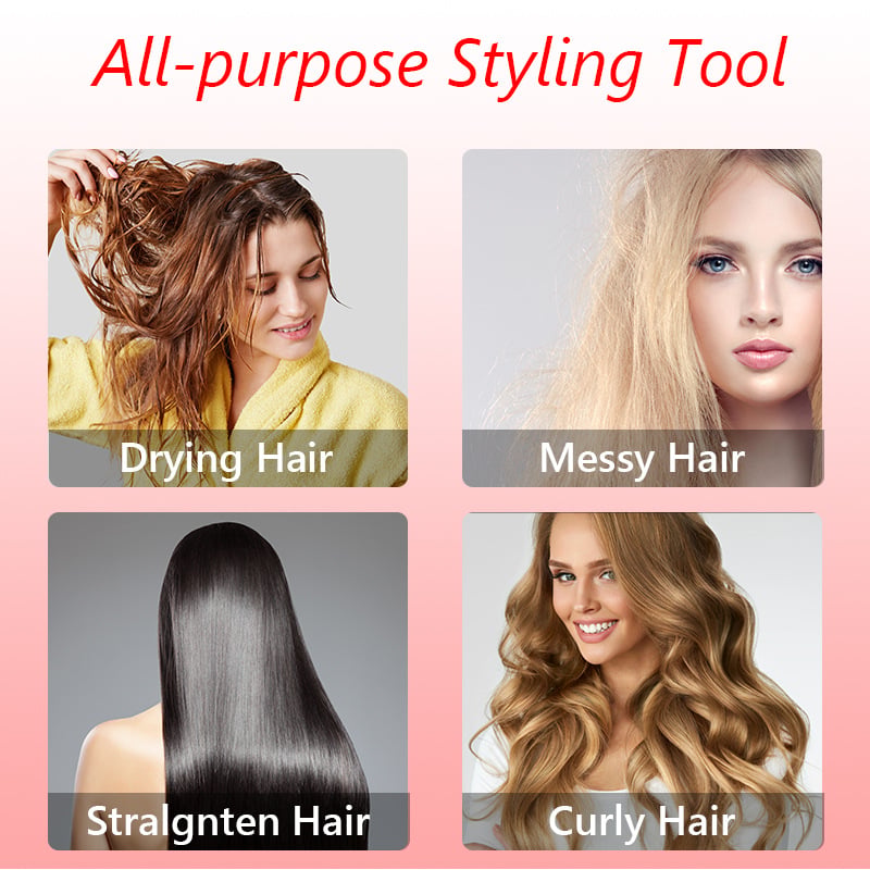 Annie’s Fashion 3-in-1 Rotating Hot Air-Hair Styler and Dryer