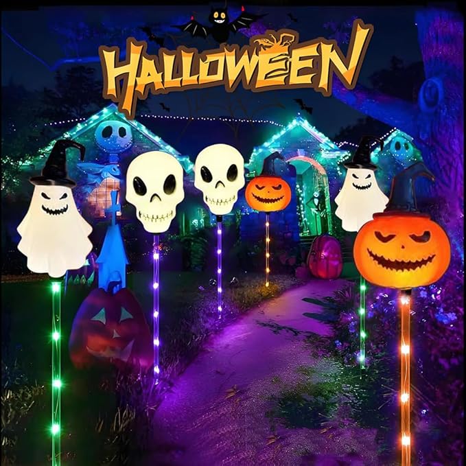 Annies-fashion – Solar Halloween Pathway Light Collection