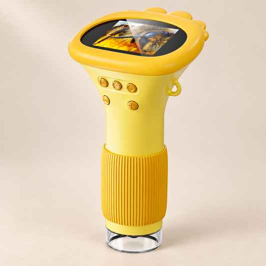 Digital Microscope with Integrated Screen