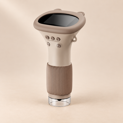 Digital Microscope with Integrated Screen
