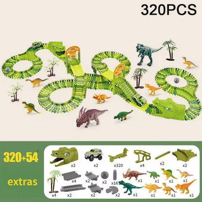 Dinosaur Flexible Race Track Set