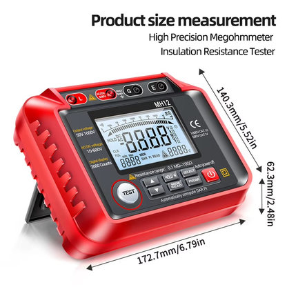 High Resistance Meter Voltage Tester Megohmmeter Tool