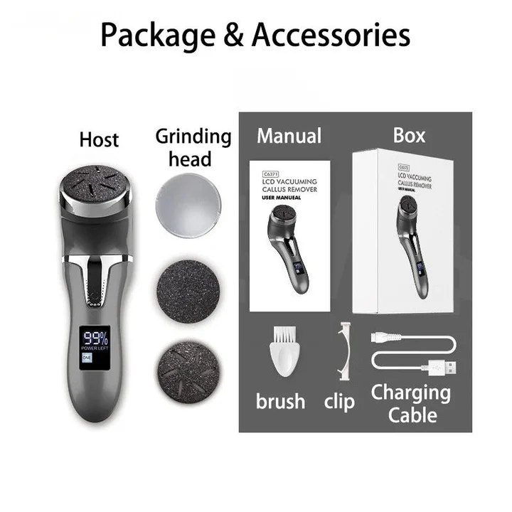 Annie Professional Electric Foot Hard Skin Remover - Image 2