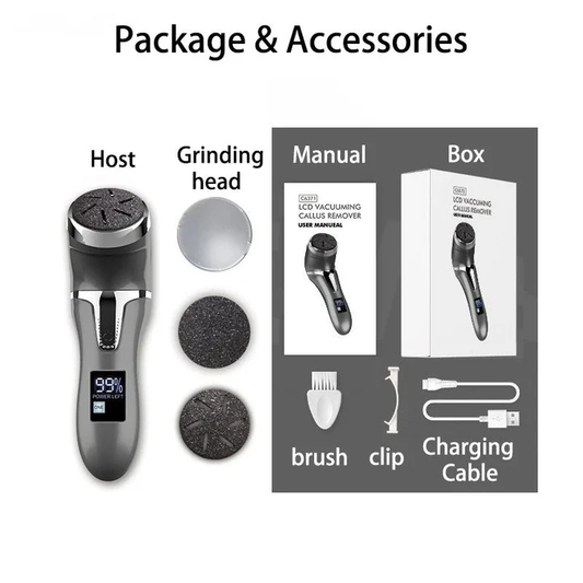 Annie Professional Electric Foot Hard Skin Remover - Image 2