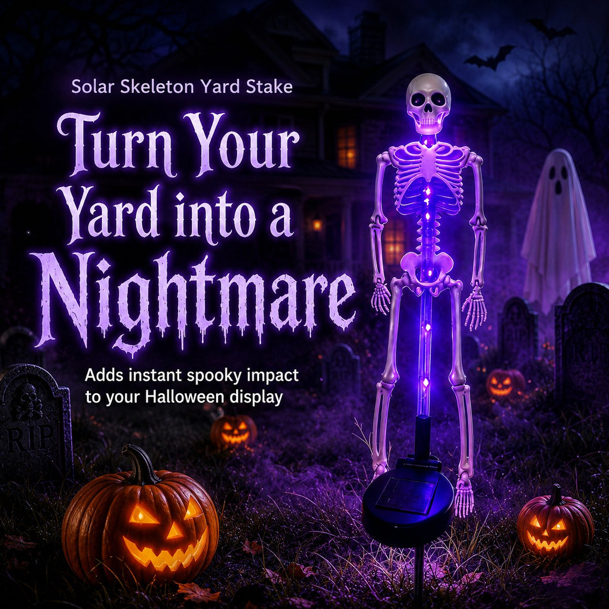Annies-fashion – LED Skeleton Yard Decor