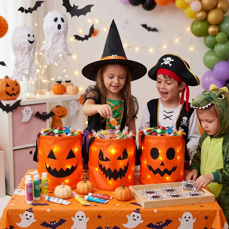 Annies-fashion – LED Halloween Candy Bucket Set