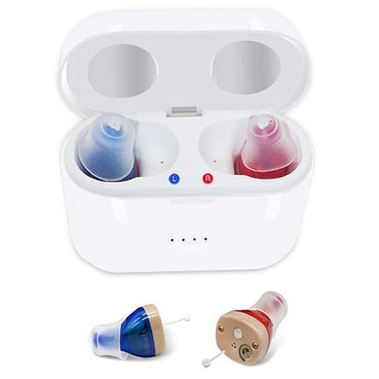 Annie’s Fashion Invisible CIC Hearing Aid – Rechargeable, Discreet, Small In-Canal for Seniors