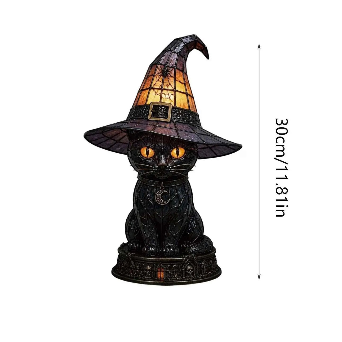 Annies-fashion – Vintage Tiffany Style Cat Night Lamp