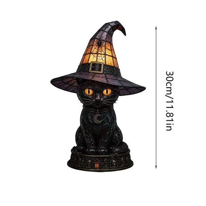 Annies-fashion – Vintage Tiffany Style Cat Night Lamp