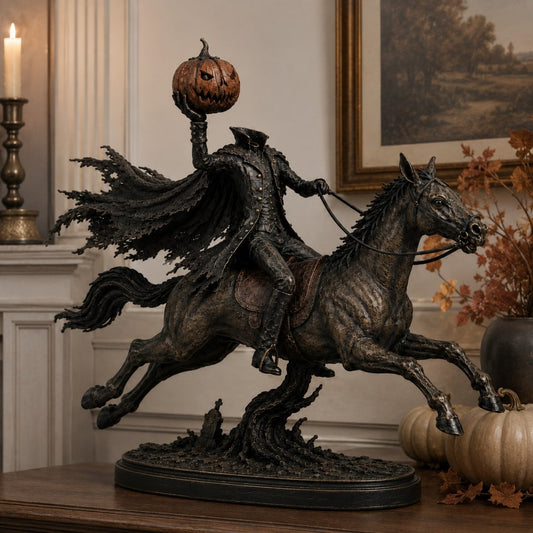 Annies-fashion – Headless Horseman Halloween Statue