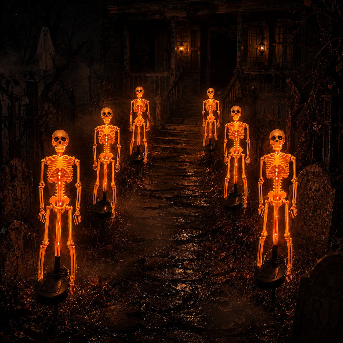 Annies-fashion – LED Skeleton Yard Decor