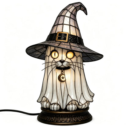 Annies-fashion – Vintage Tiffany Style Cat Night Lamp
