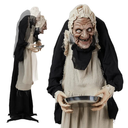 Annies-fashion – Animated Talking Halloween Yard Decoration