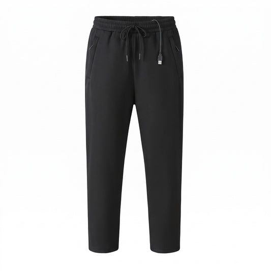 USB Heated Pants 12 Heating Zones Carbon Fiber Zip Pocket Trousers