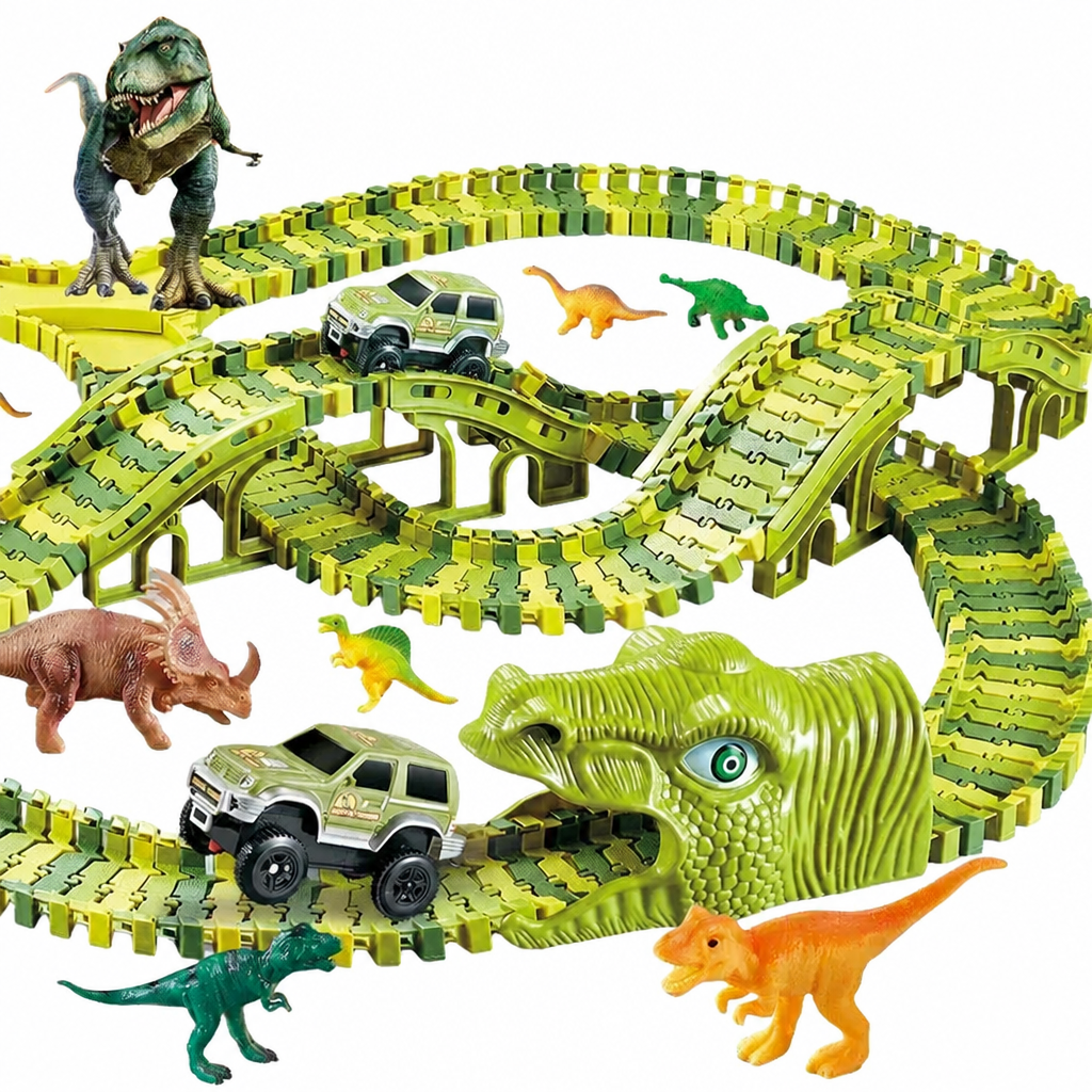 Dinosaur Flexible Race Track Set