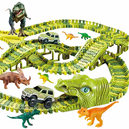 Dinosaur Flexible Race Track Set