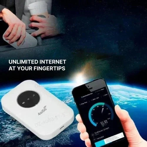 Portable WiFi Router with 150 Mbps Speed and Multi Device Support