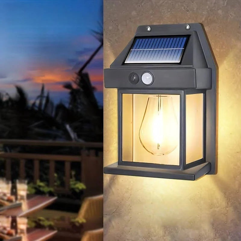 Annie’s Fashion Solar Wall Lamp Outdoor, Set of 2