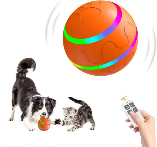 Annie’s Fashion Dog and Cat Interactive Ball Toy – Self-Rolling Pet Toy for Indoor Fun