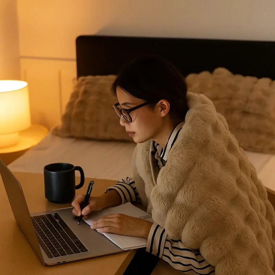 Annie’s Fashion All Season Blanket with Elegant Design
