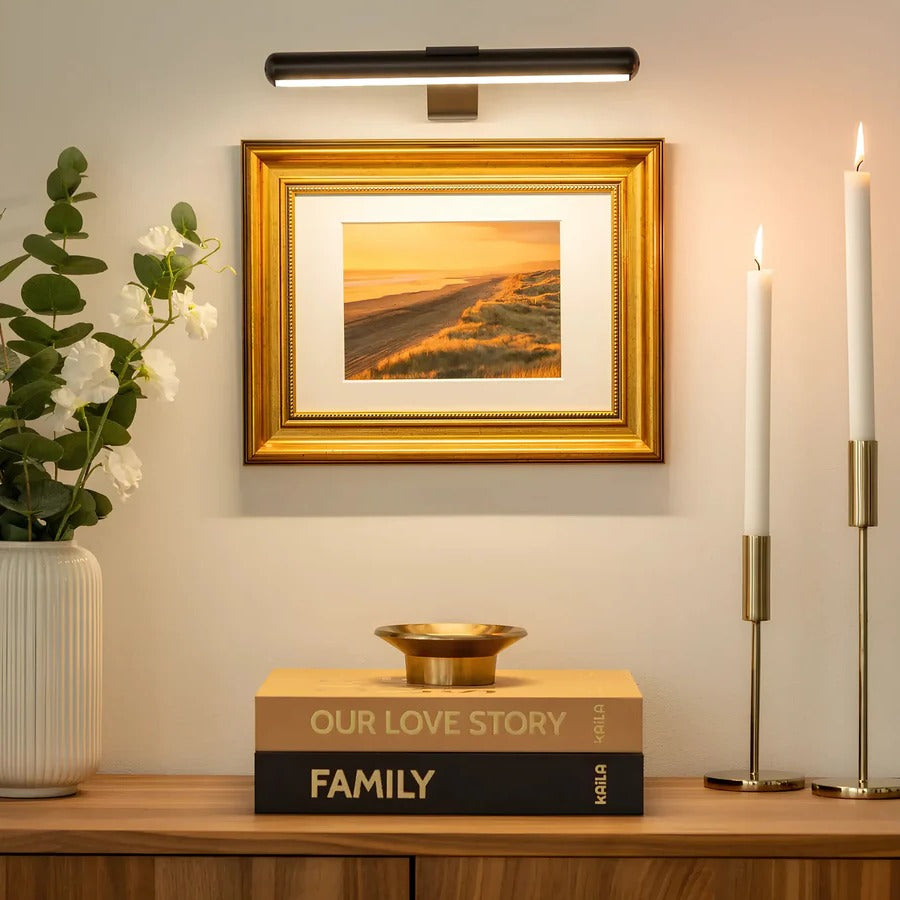 Annie’s Fashion Wireless Rechargeable LED Wall Light for Artwork and Decor