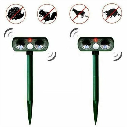Annie’s Fashion Infrared Motion Activated Solar Animal Repeller for Garden Protection
