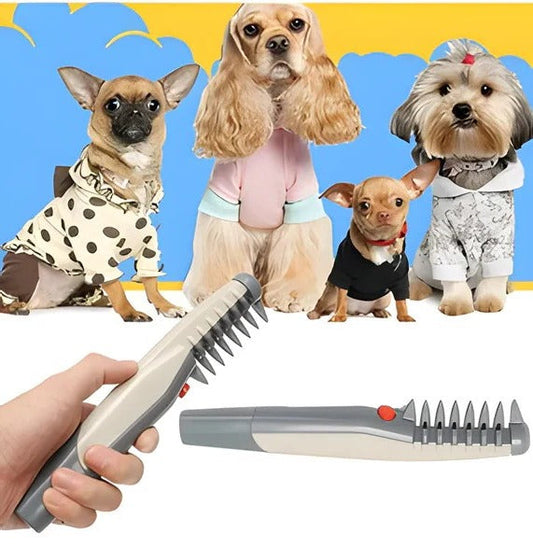 Annie’s Fashion Anti Tangle Pet Grooming Rake For Dogs With Long Hair