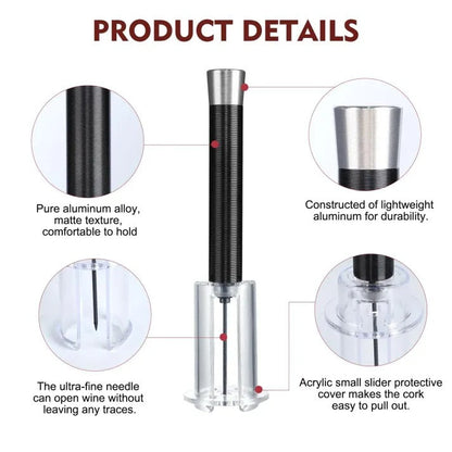 Effortless Cork Removal Wine Tool Set