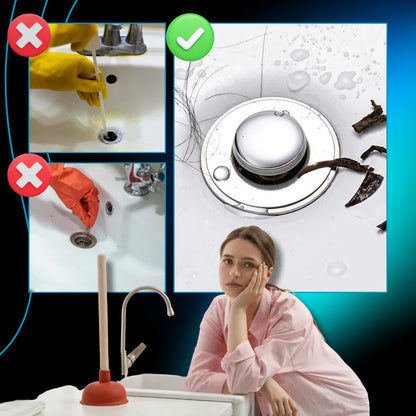 Odor Isolation Pop Up Sink Stopper