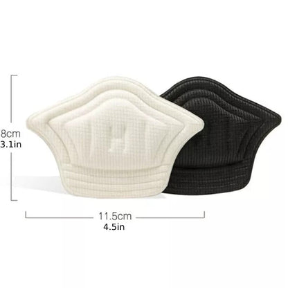 Adjustable Foam Shoe Heel Cushions with Sticky Backing