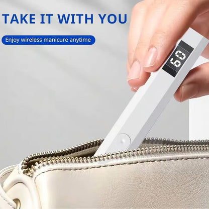 Portable UV Nail Light with Rechargeable Battery