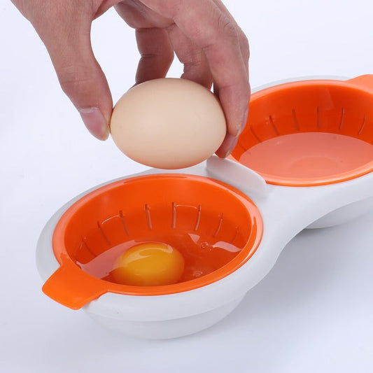 Rapid Microwave Egg Cooker for Poached and Scrambled Eggs