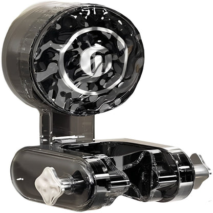 Movable Shower Head Holder with Suction Mount and Adjustable Angle