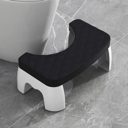 Compact Toilet Squat Stool with Non Slip Base