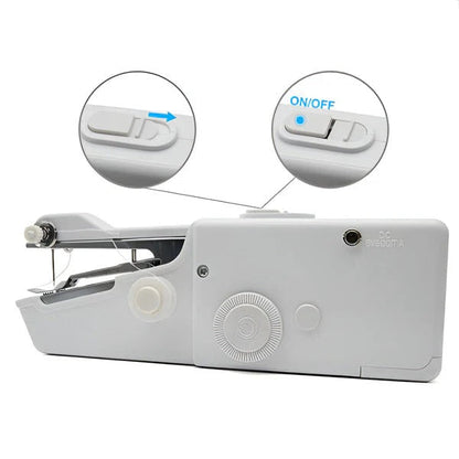 Compact Portable Electric Sewing Machine for Home and Travel Use