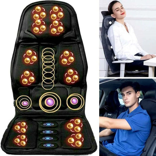 Annie’s Fashion 8 Mode Massage Chair Pad With Heated Back Neck Cushion