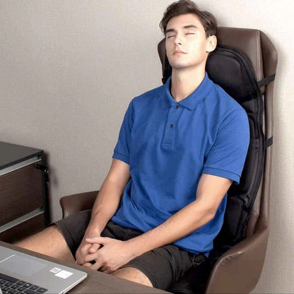 Annie’s Fashion 8 Mode Massage Chair Pad With Heated Back Neck Cushion