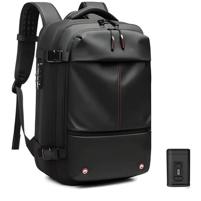 Backpack with Internal Compression System and Structured Design