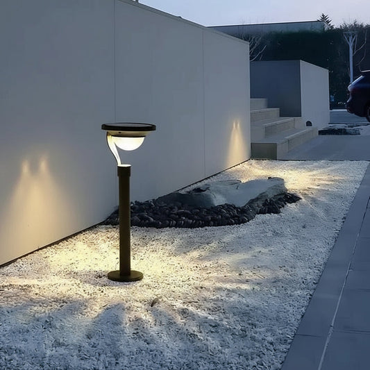Annie’s Fashion Solar-Powered Outdoor LED Lamp with Motion Sensor