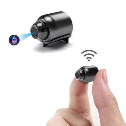 Compact Wireless Camera with 1080p HD and Night Vision, Motion Detection Alerts