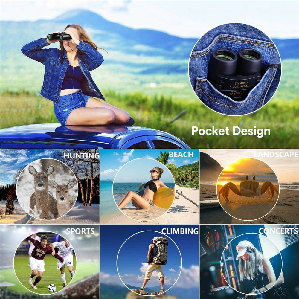 Annie’s Fashion Binoculars For Bird Watching Outdoor Hunting Travel Hiking