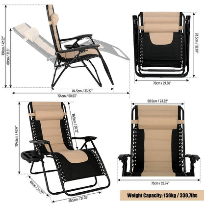Annie’s Fashion Outdoor Zero Gravity Chair