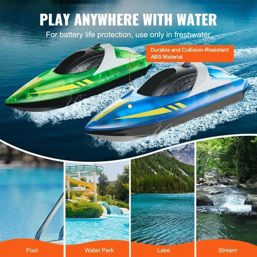 Annie’s Fashion 2pcs Remote Control Boat